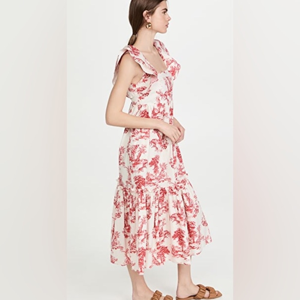 Cara Cara Darby Dress Forest Toile - Picture 2 of 16